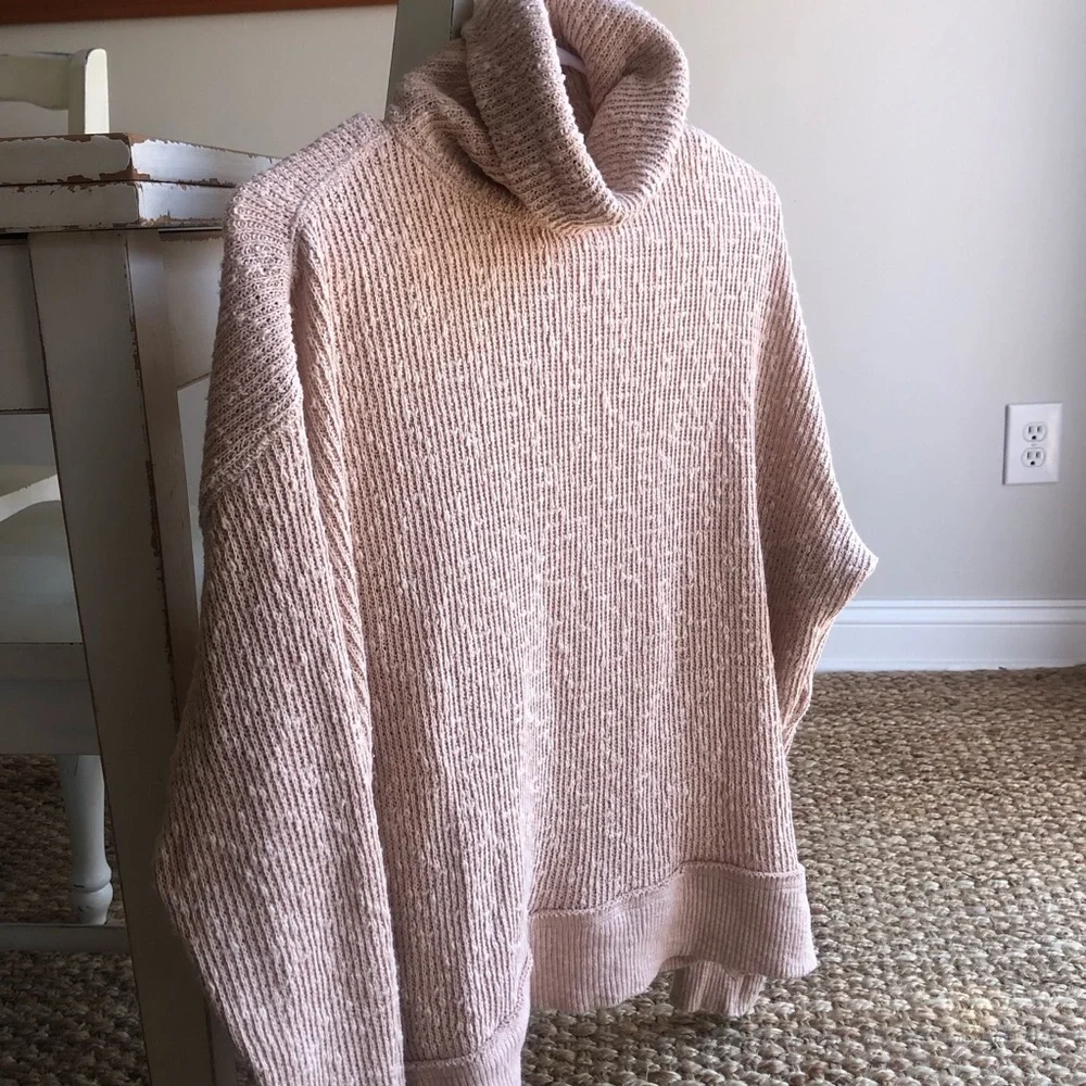 New: Free People We The Free Tommy Turtleneck. Knit. Size Small